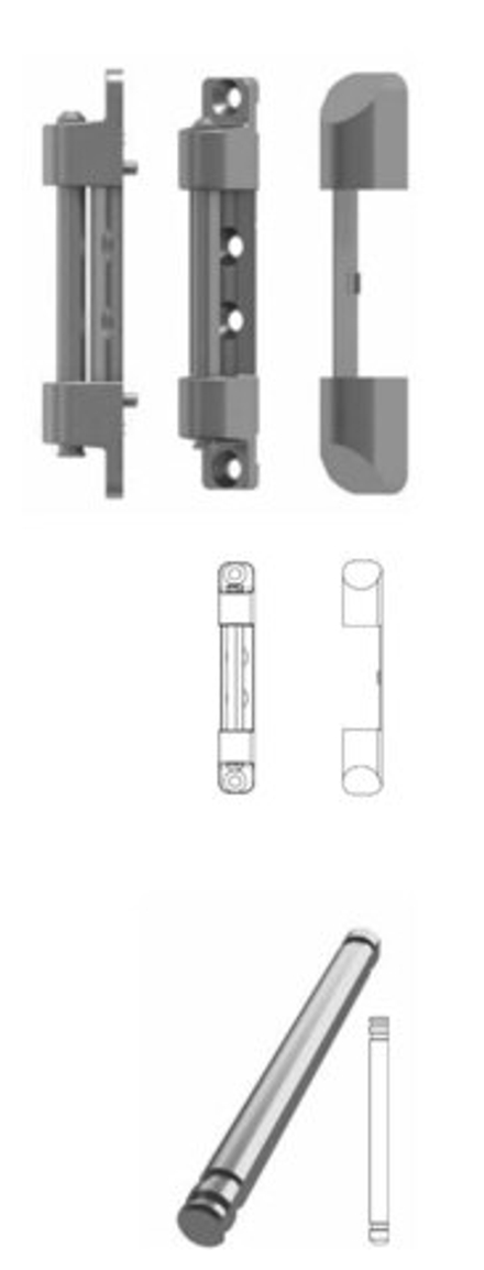Петля верхняя со штифтом в комплекте
