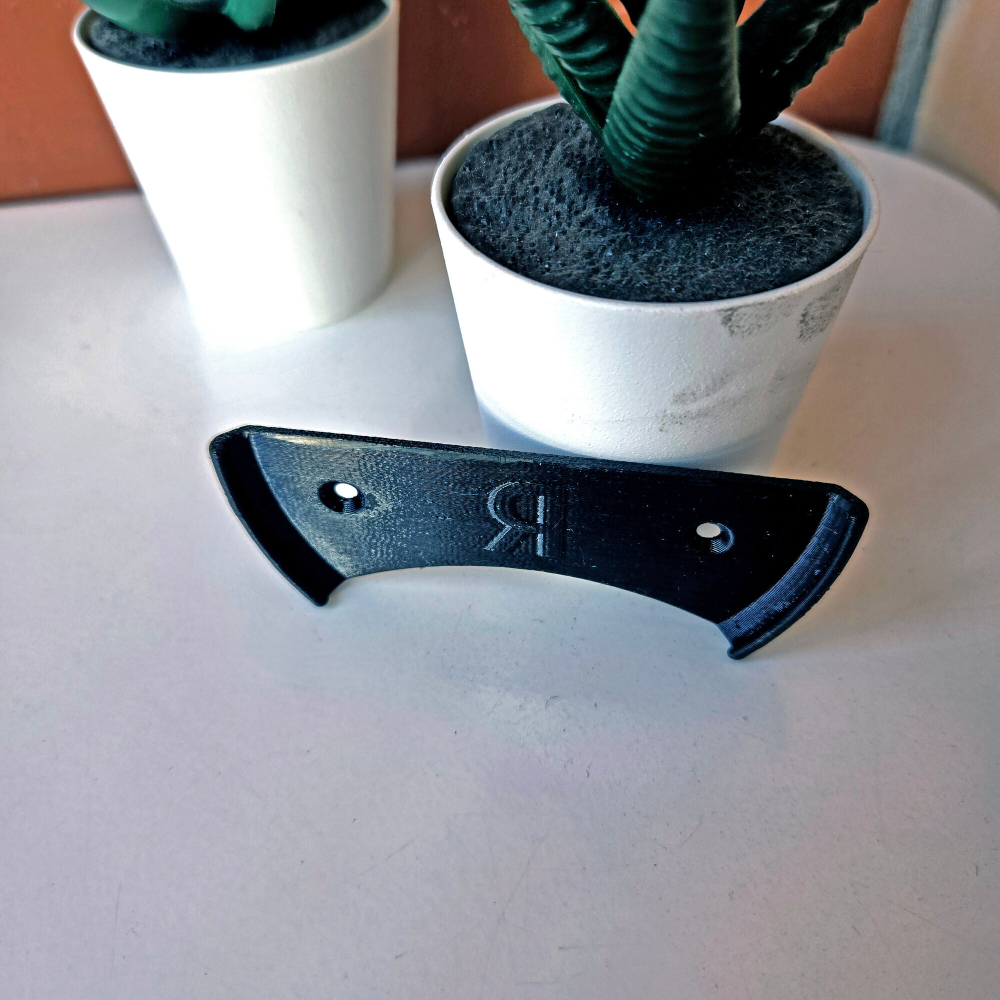 Набор 2 шт., настенный кронштейн для Яндекс станций (Яндекс-Алиса) Лайт 2, черный, 3D печать, YNDX-00026