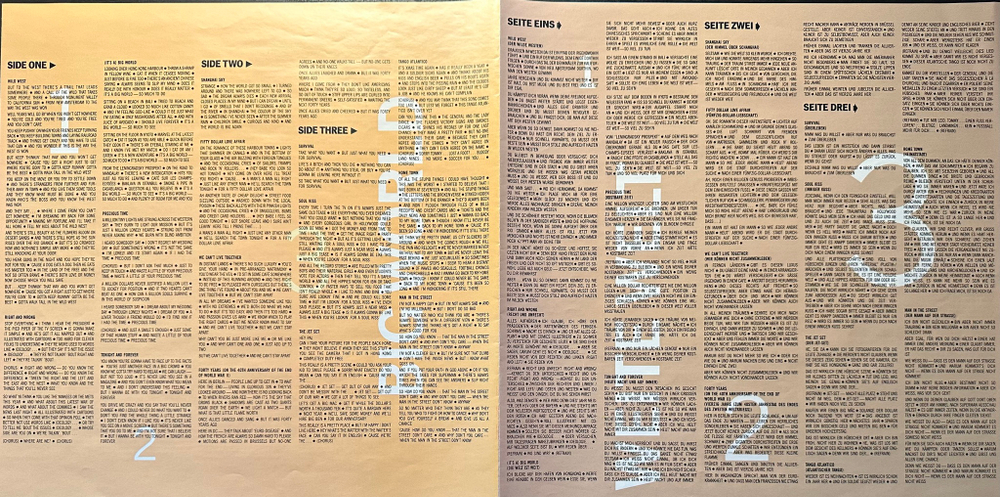 Joe Jackson - Big World 2LP (Германия 1986г.)