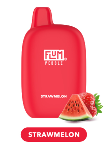 FLUM Pebble Strawmelon (Клубника-арбуз) 6000 затяжек 20мг (2%)