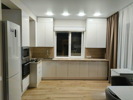 Кухня в цвете Белый глянец