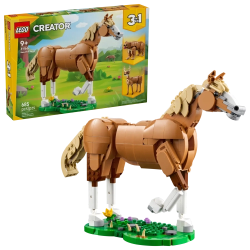 Конструктор LEGO Creator 3in1 31166 Красивая лошадь