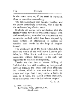 Key to the Hebrew Psalter: a lexicon and concordance combined, wherein are all the words and particles contained in the book of Psalms, together with their chief inflections, roots, etc | George Augustus Alcock