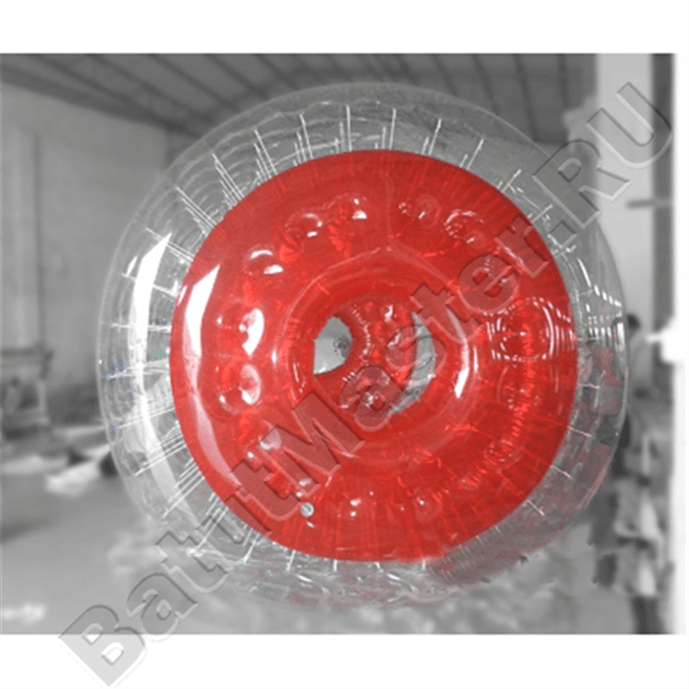 Аттракцион Водный роллер (Гидророллер) "Призрачный гонщик" ПВХ, 2.6*2.2*2.2 м