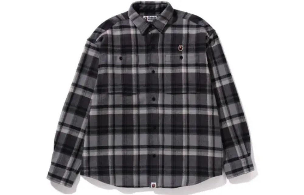 A Bathing Ape Bathing Ape Check Flannel Shirt