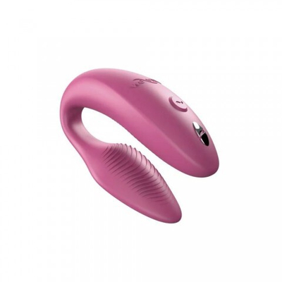 Вибратор для пар We-Vibe Sync 2 розовый (в комплекте батарейка для пульта)