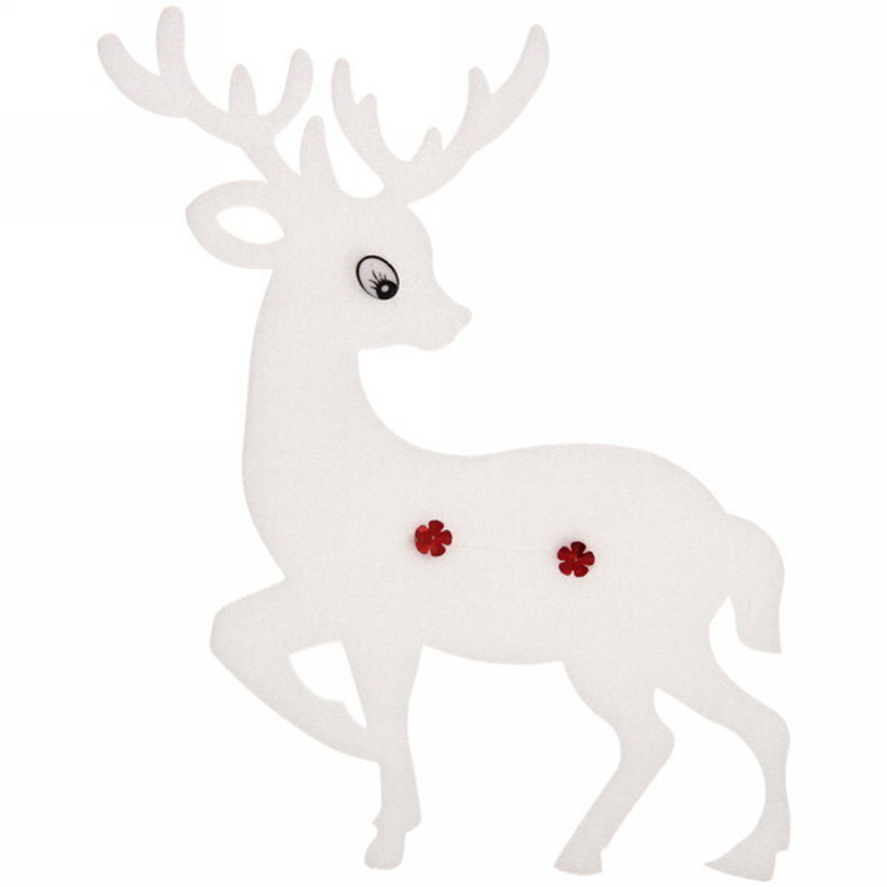 Украшение новогоднее «Весёлые оленята» (набор 2 шт) ,30*21 см