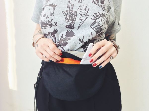 Сумка Поясная Сигнальная Светоотражающий верх - фото 9