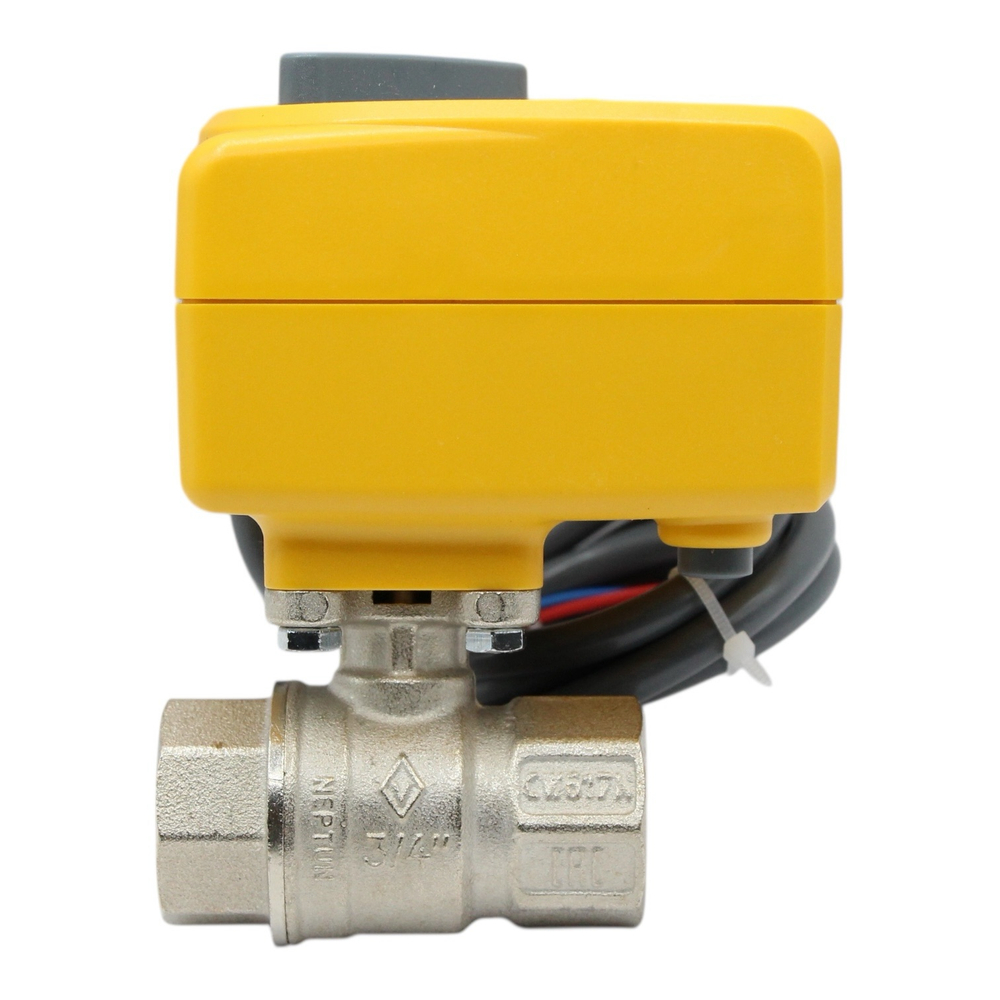 Шаровый кран с электроприводом Neptun Bugatti Pro 220 B 3/4"