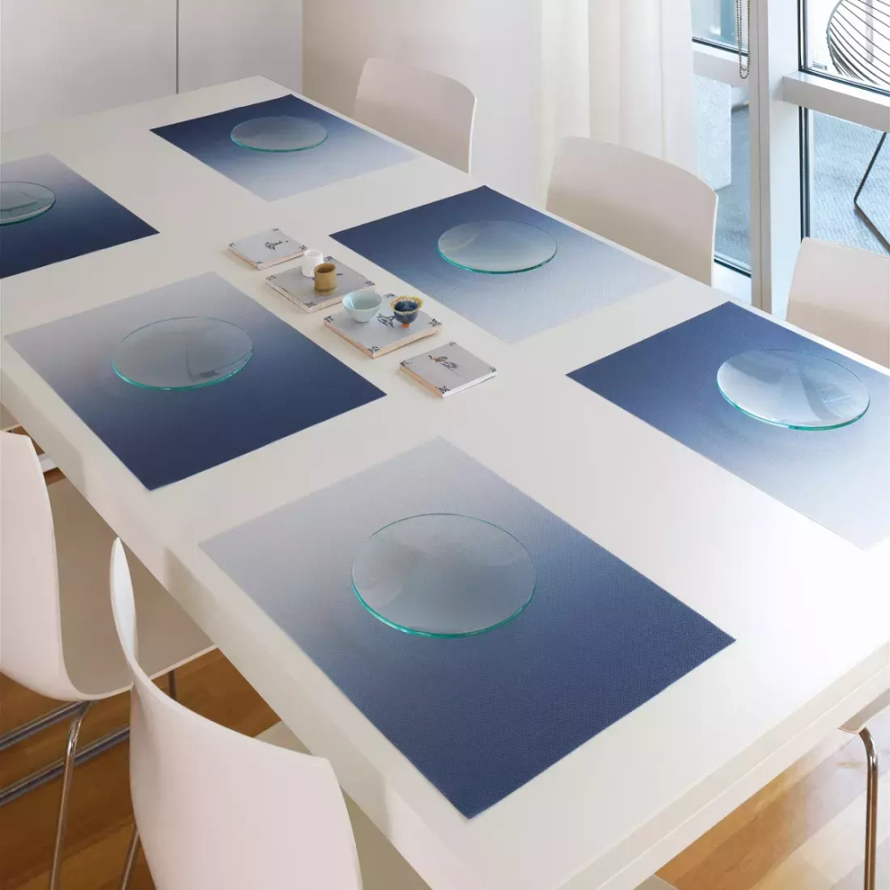 Салфетка подстановочная 36х48 Chilewich Glow Indigo синяя