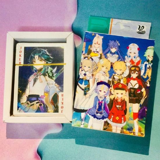 Игральные карты Геншин Импакт, Genshin Impact