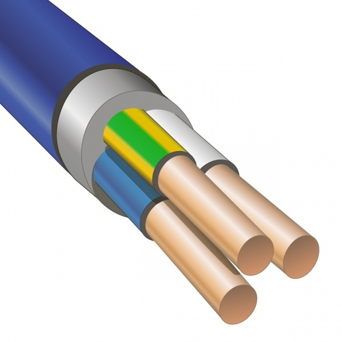 Кабель силовой ВВГнг(А)-LS 3х2,5 медный круглый ГОСТ 31996-2012 [упак. 100м] Русский Свет 7884