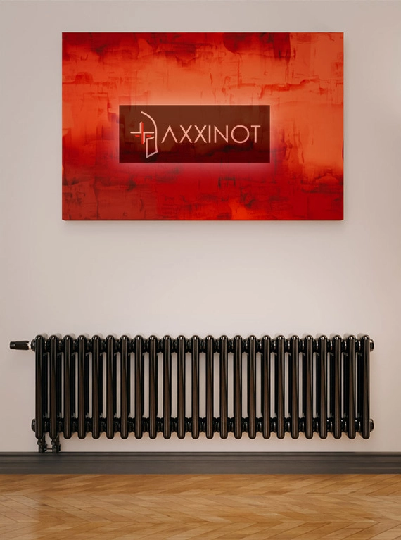 Axxinot Sentir 3040 - трехтрубный трубчатый радиатор высотой 400 мм, нижнее подключение с термовентилем