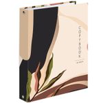 Тетрадь на кольцах А5 175х215 мм, 120 л., твердый картон, клетка, BRAUBERG, "Vision", 404075