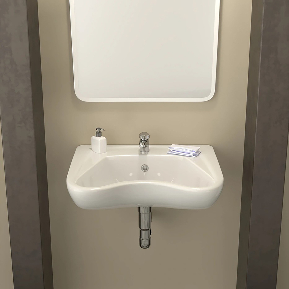 Умывальник хирургический с отв., с крепл.КЕРАМИН