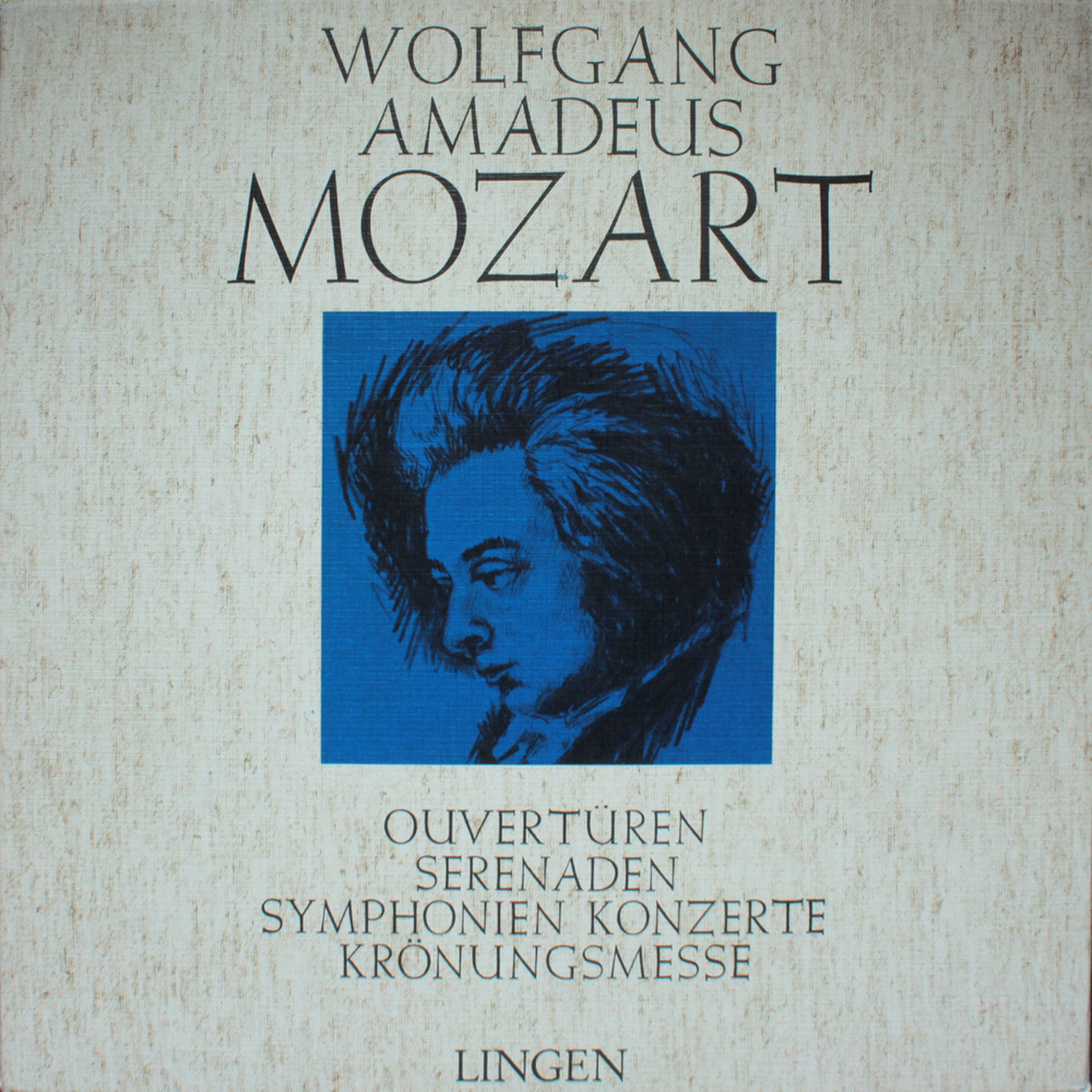 Wolfgang Amadeus Mozart / Ouverturen - Serenaden - Symphonien - Konzerte - Kronungsmesse (5LP)