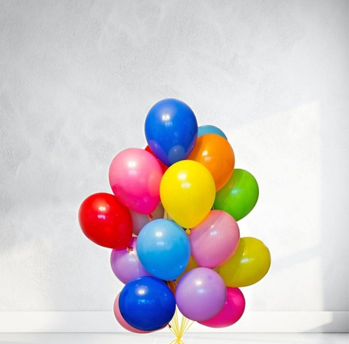Связка шаров "Яркие эмоции" 25 шаров с гелием