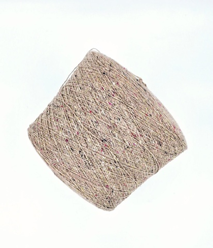 Ирландский твид, ягненок 50%, бэби-альпака 25%, кашемир 15%, па10%, 450м в 100 г, бежевый