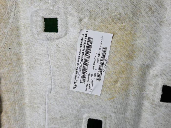 Обшивка потолка BMW M5 F90 (2017-2023)