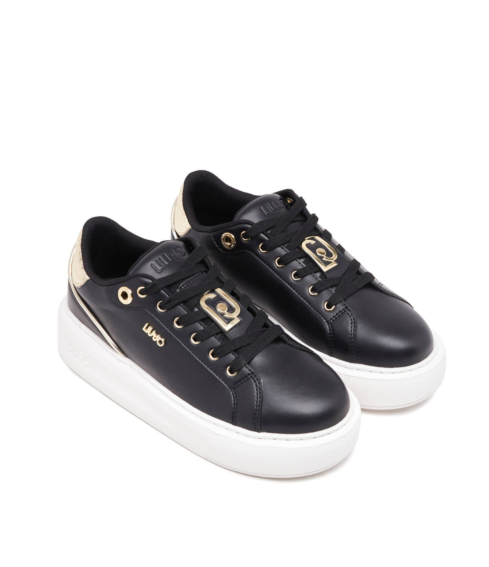 Кожаные кроссовки kylie 27 Liu Jo - черный(BA4073 PX179)