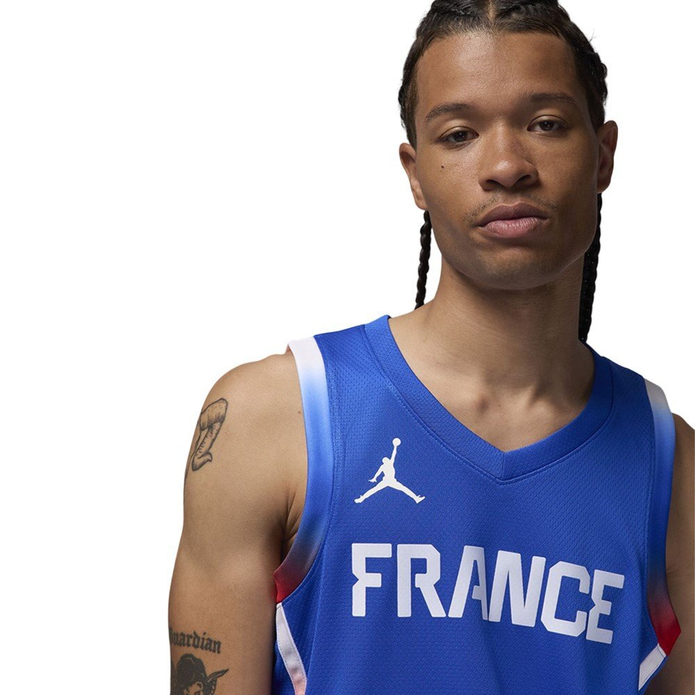 Баскетбольная джерси Jordan France Limited Road Blue Jersey