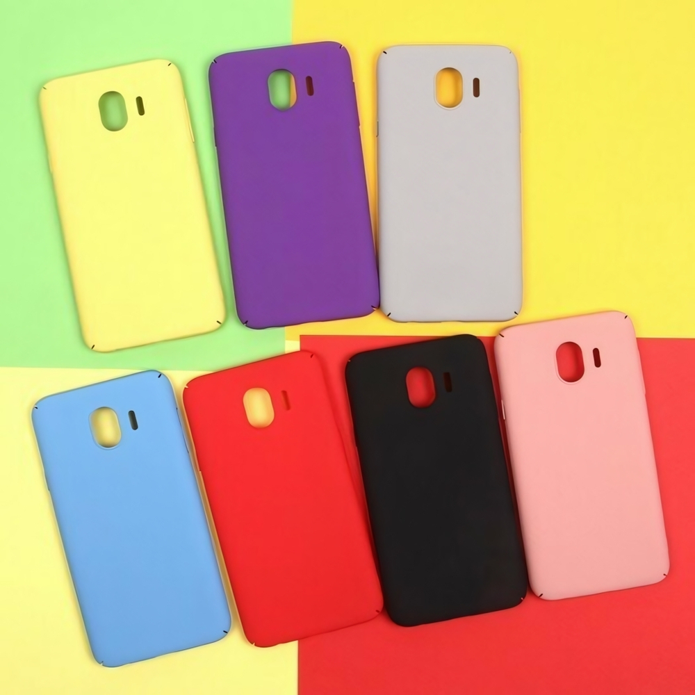 Панель матовая Soft Touch для Samsung Galaxy J4 (2018), 010659 Голубой