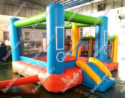 Надувной батут "Кубик" 4*4*2,5 м