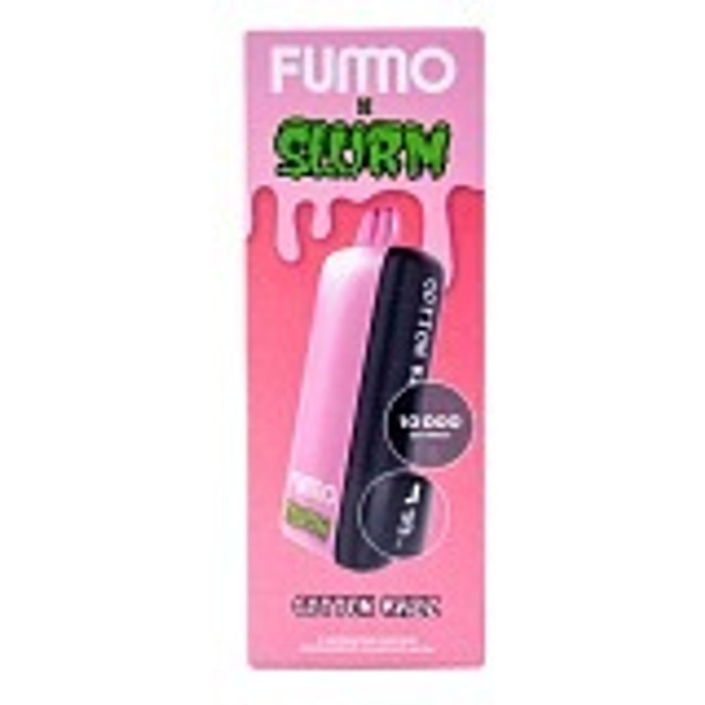 Fummo Indic Slurm 10000 (14мл) - Кислая Малиновая Сахарная Вата