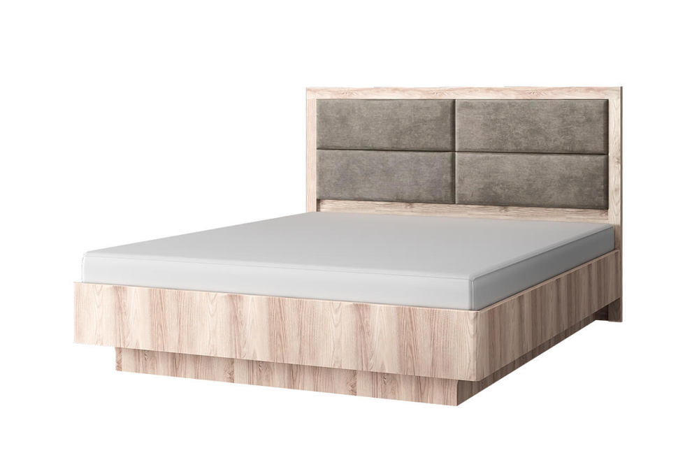 Накладка мягкая к кровати 160-2 (на основе), JAZZ, Цвет АМУР 15