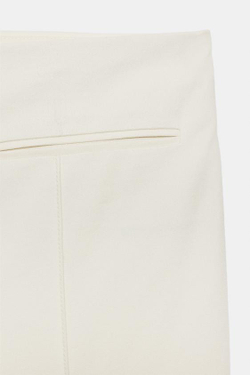 ZARA БРЮКИ КАПРИ — ZW COLLECTION, ЭКРЮ