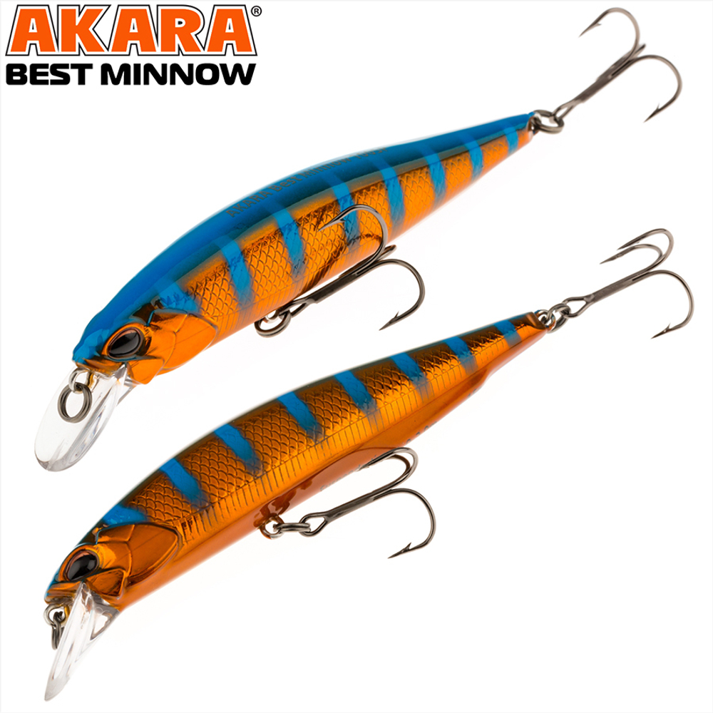 Воблер Akara Best Minnow 100SP 15 гр. (9/17 oz 3,9 in) A212