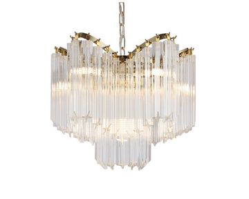 Подвесная люстра 6*G9 8906/C gold золото AMANDA Newport
