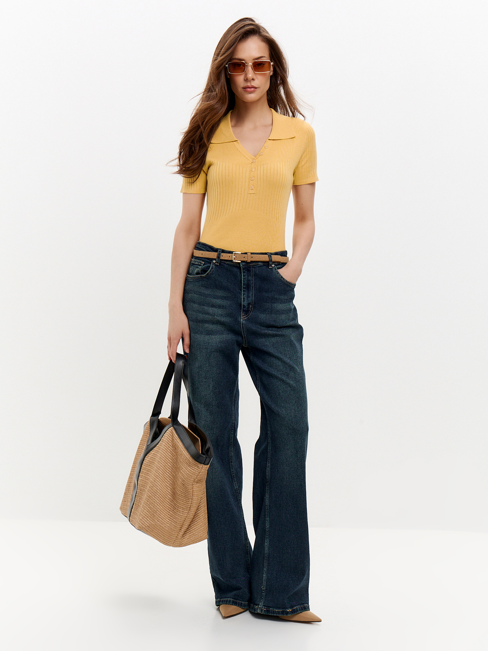 Трикотажный топ