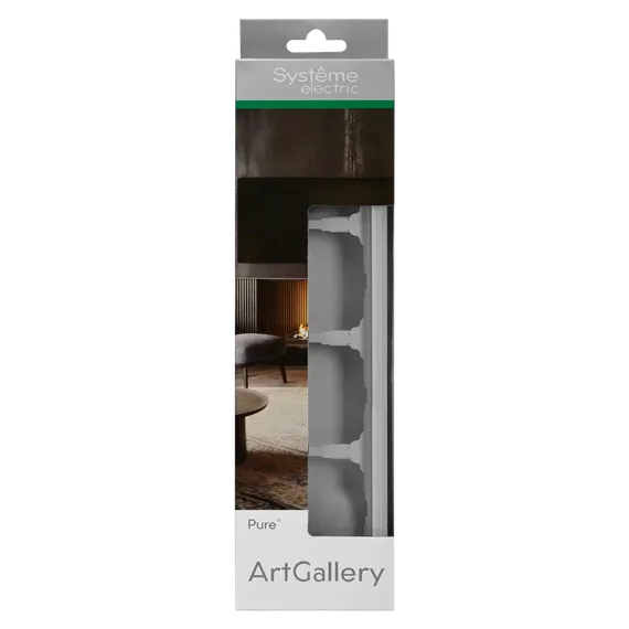 Рамка 4-м ArtGallery Pure органич. стекло бел. SE GAL320104