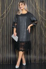 Платье Камея (черное) П12001 LT Collection