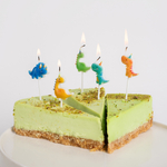 Свечи фигурные на шпажках «Милые динозаврики» 7,5 см, 5 шт