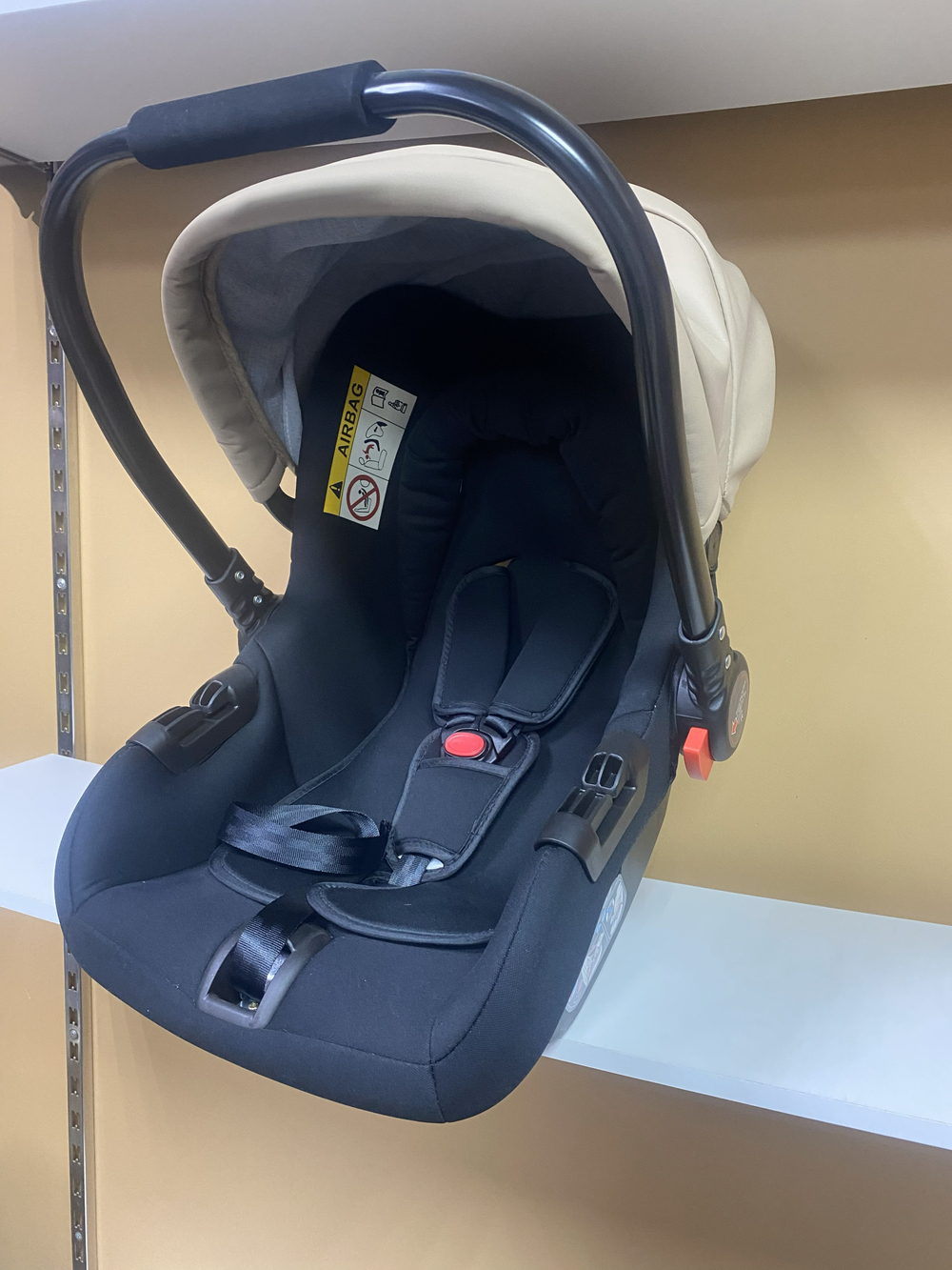 Автокресло гр 0+ Aimile KS -2150 эко- кожа для детей с рождения и до 13 кг, цвета в ассортименте