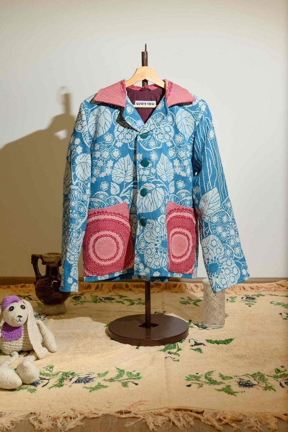 Куртка Soeurs Ocean Wave blue