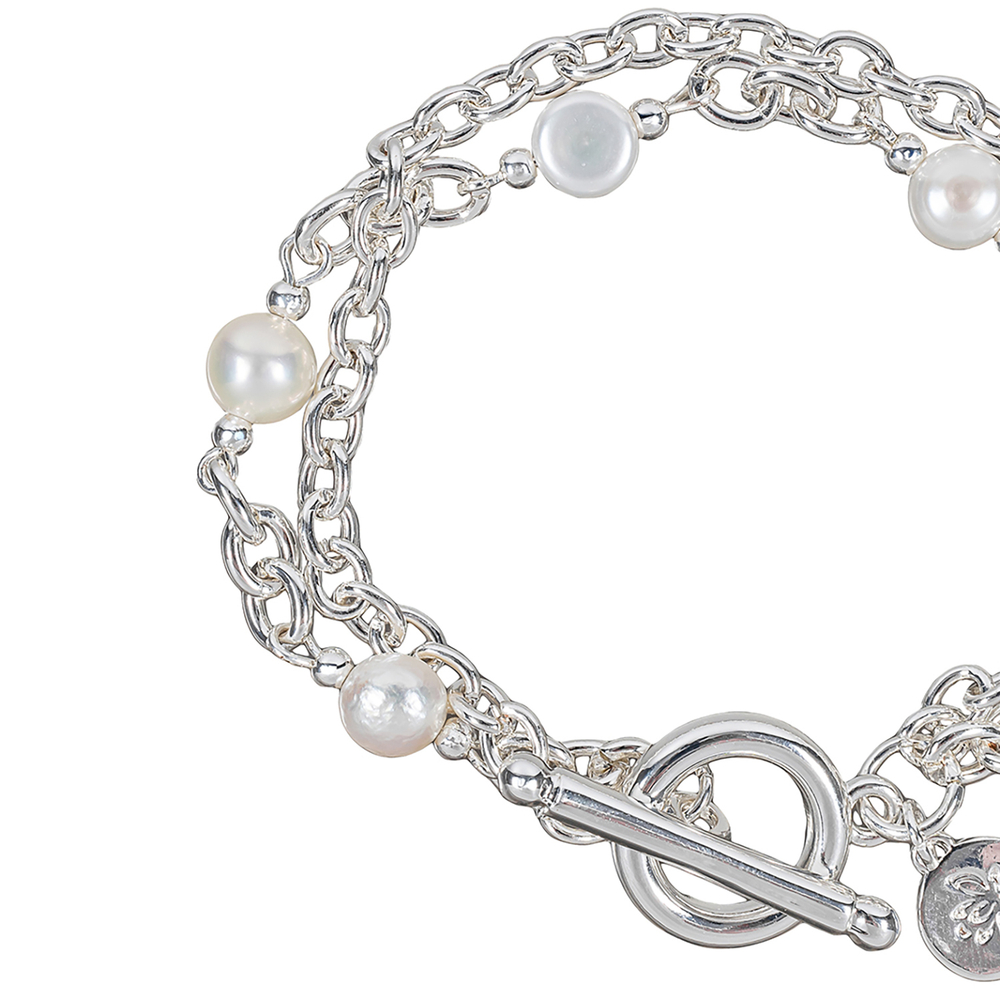 Браслет Fiore Luna Pearle Double Togl CL4512 S