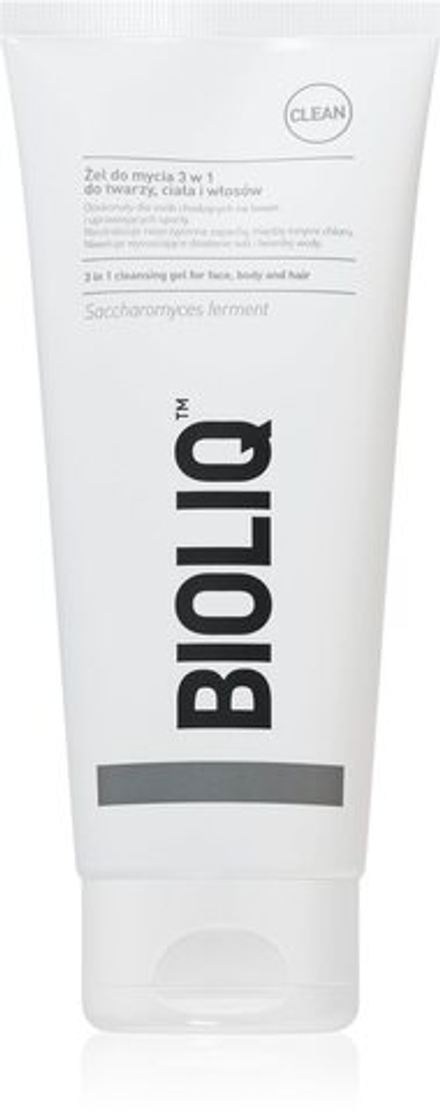 Bioliq Clean - Очищающий гель 3-в-1 для лица, тела и волос /   180  ml  / GTIN 5906071008127