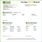 California Gold Nutrition, чистый исландский астаксантин Astalif®, 12 мг, 120 растительных капсул
