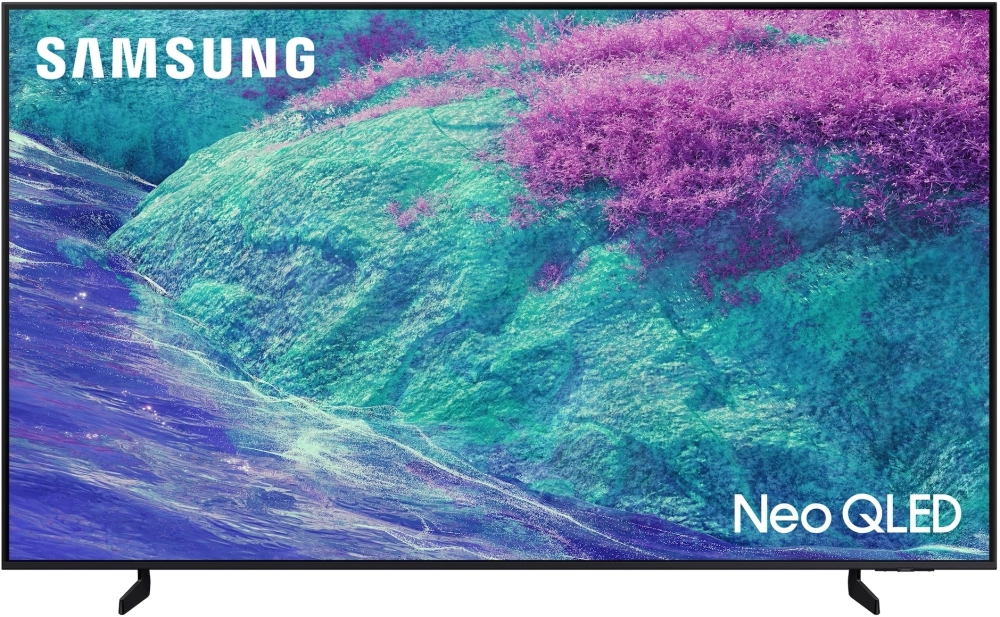 Телевизор QLED Samsung 55" QE55QN1EFAUXRU Series 7 черный 4K Ultra HD 100Hz DVB-T2 DVB-C DVB-S2 USB WiFi Smart TV