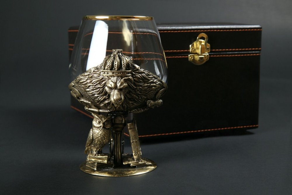 Бокал для коньяка "Мудрому начальнику"