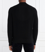 Хлопковый свитер Emporio Armani - черный(6R1MXT 1MMBZ)