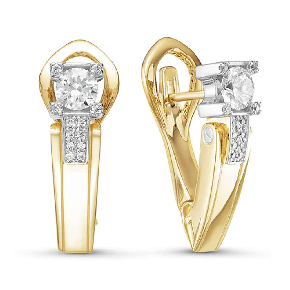 Серьги из золота 585 пробы