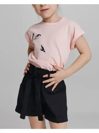 Футболка для девочки хлопковая