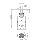 Эко-картридж Lemark SEDAL с керамическими пластинами, 35 мм, длинный, LM8600P-BL