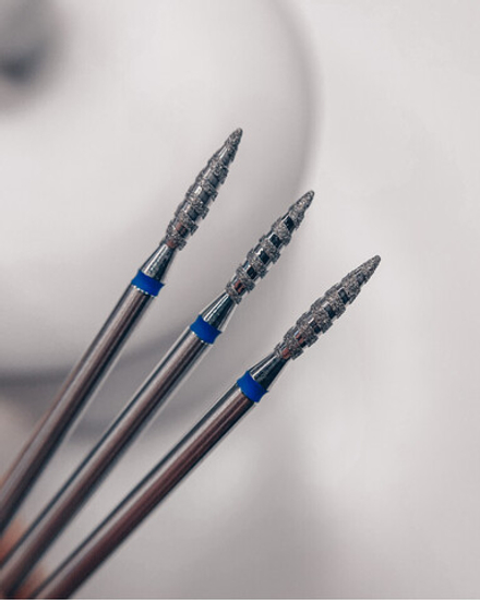 Торнадо 2.1мм синяя ( фреза алмазная )