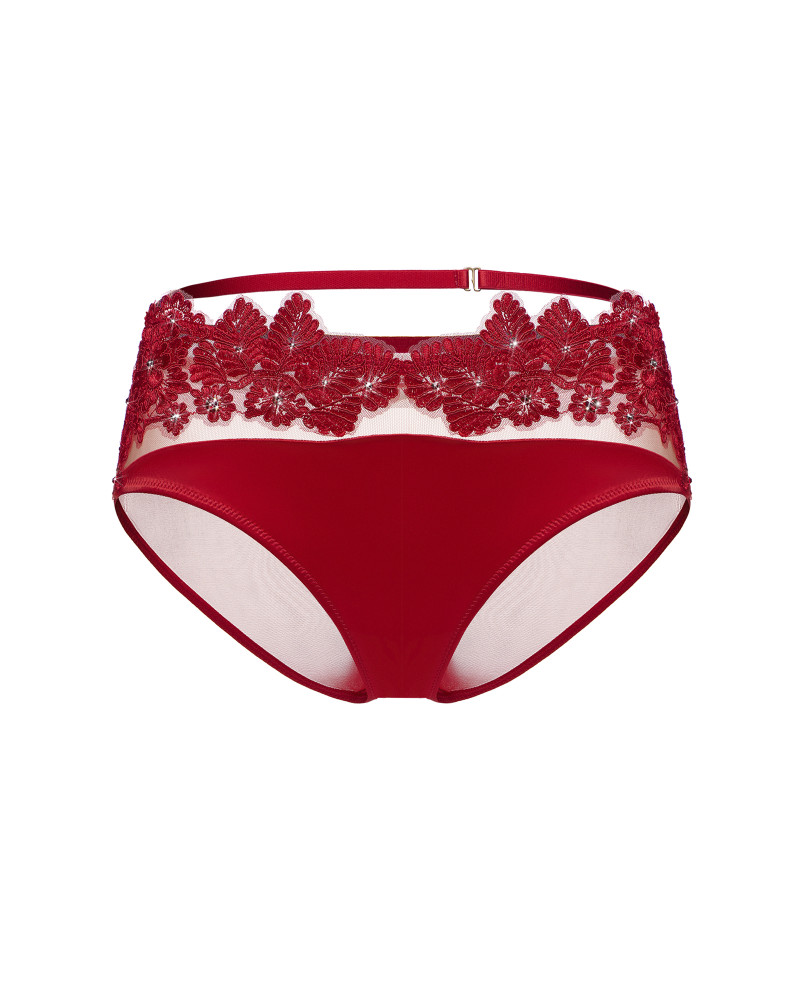 трусы Kiara red crystal красные