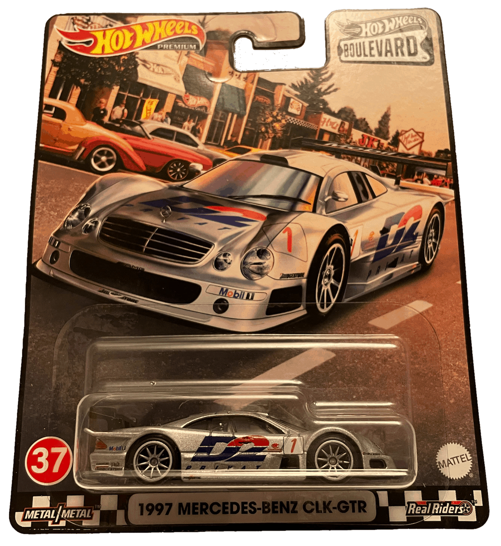 Hot Wheels Premium Boulevard 1997 Mercedes-Benz CLK-GTR (2021)